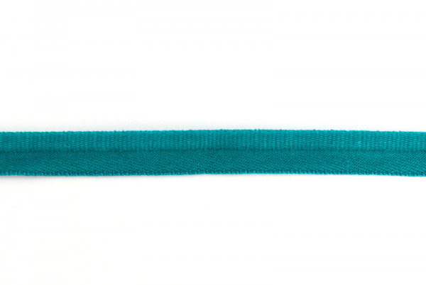 Paspelband elastisch petrol (1 m)